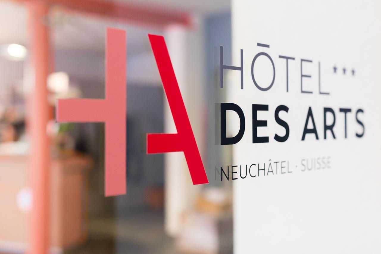 Hotel Des Arts Neuchâtel Zewnętrze zdjęcie